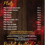 Menu Restaurants Jannat Daoudiate Marrakech February 2024 285012-133000